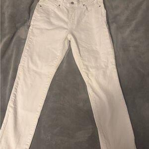 Levi's Women's Straight Leg Jeans - White